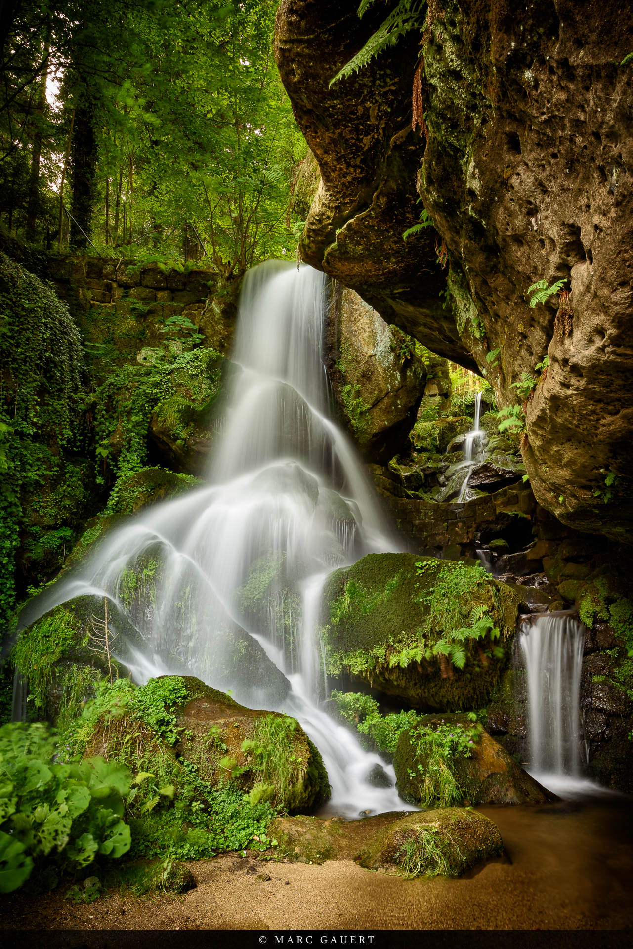 Lichtenhainer Wasserfall im Kirnitzschtal
